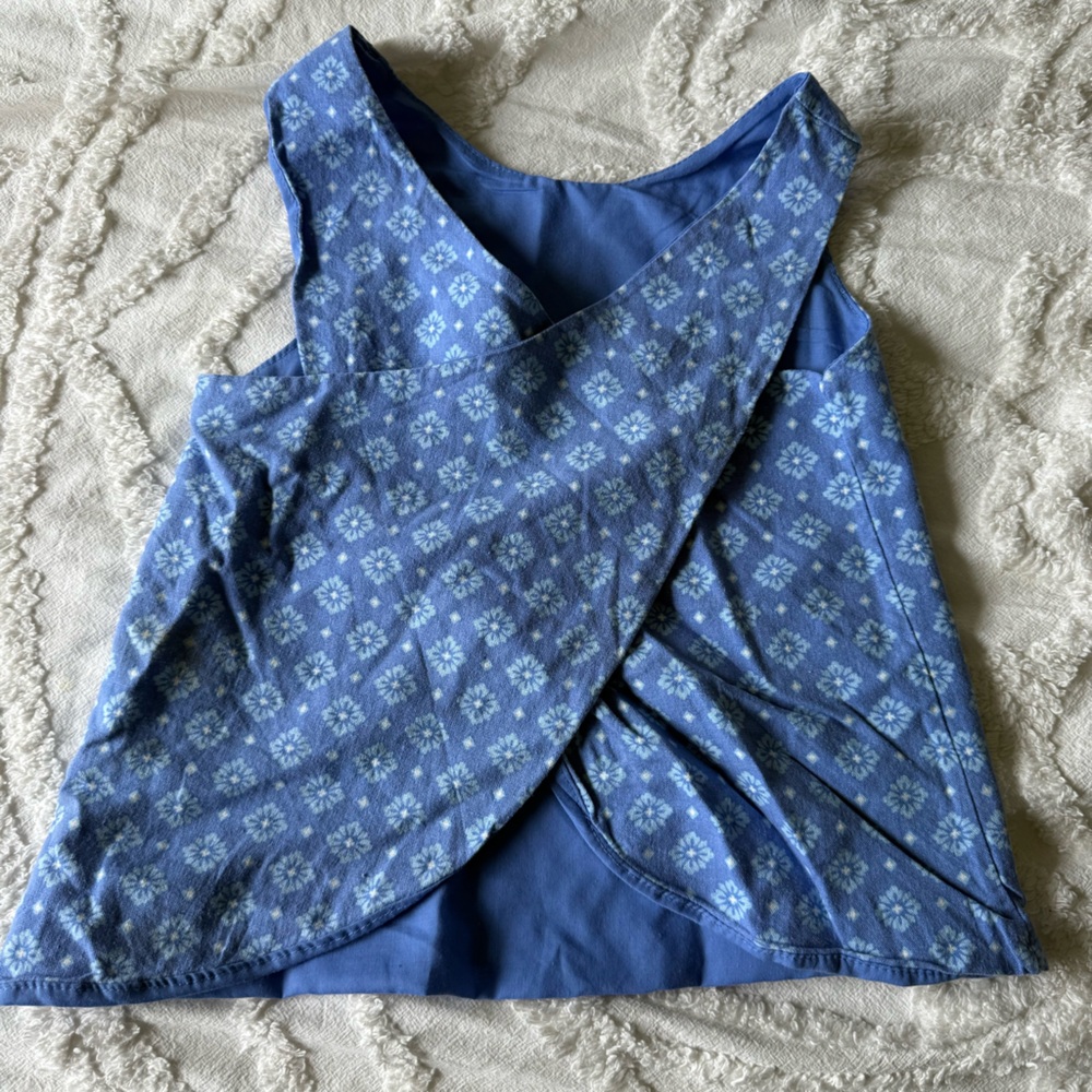 Sigrid Olsen Girls Linen Blend Set